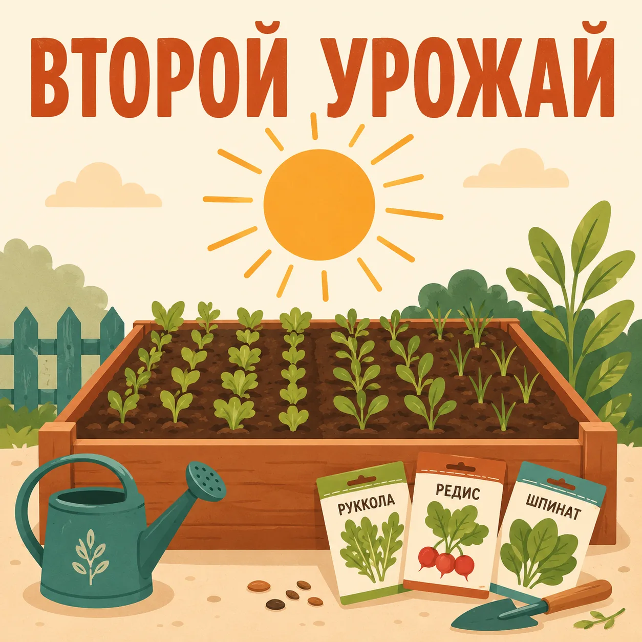 🥕 Грядка не должна пустовать