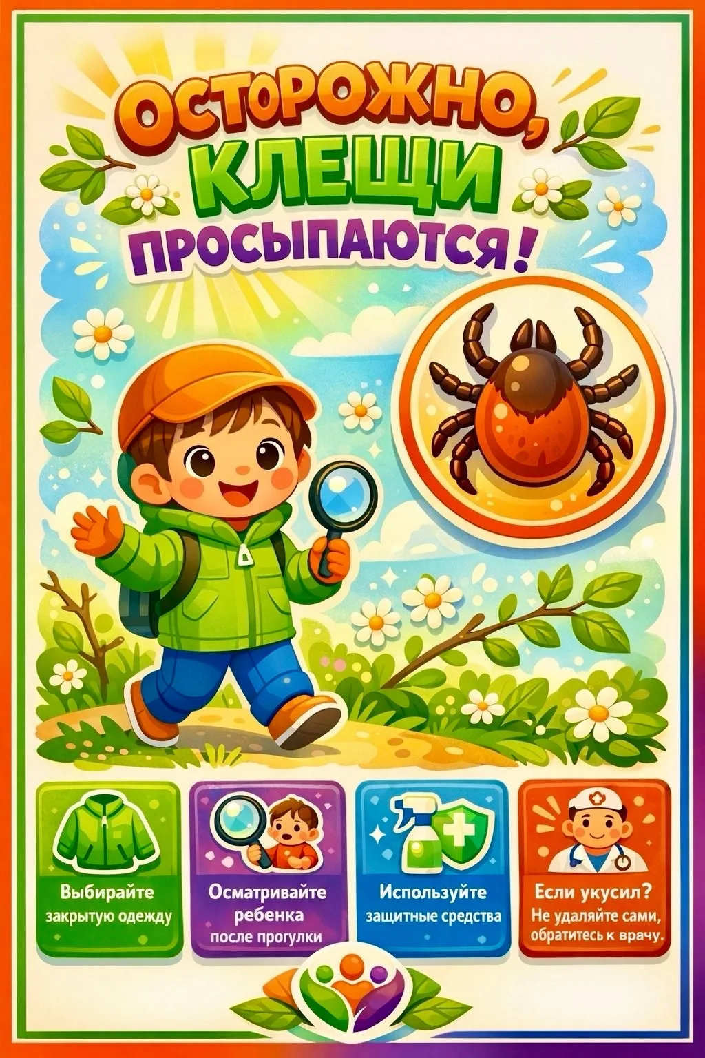 Клещи "просыпаются" ранней весной - в апреле - мае, как только сходит снег. Численность...