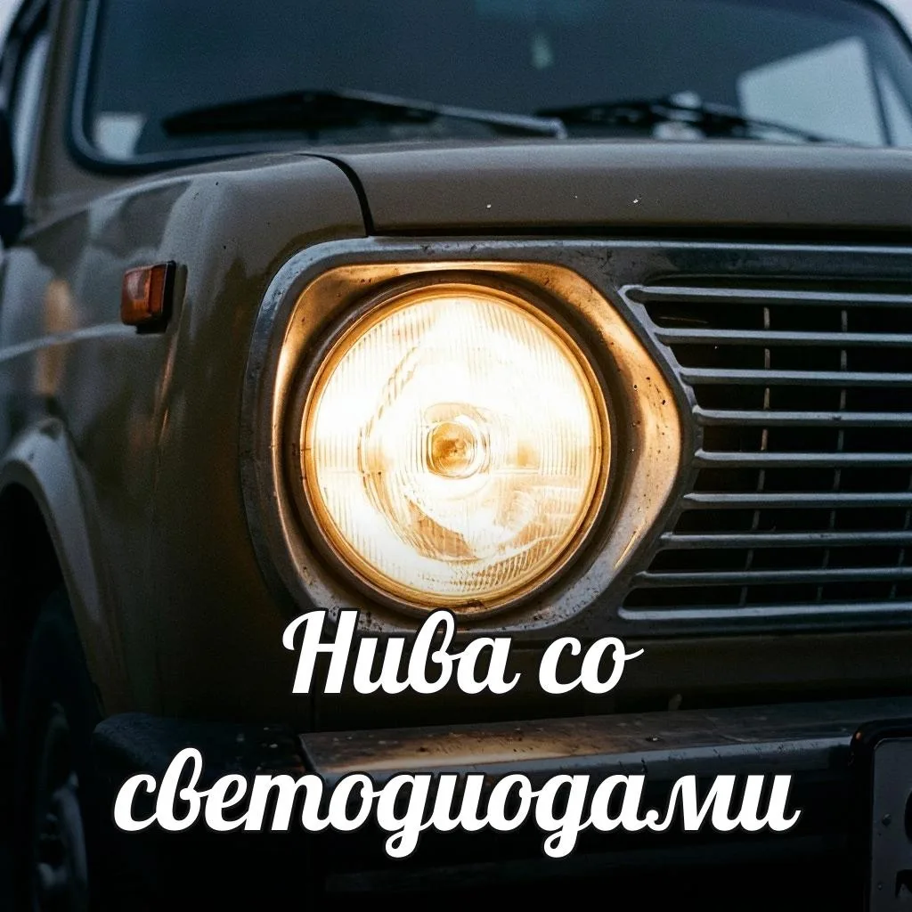 ⚠️Lada Niva Legend получит светодиодную оптику в 2027 году.