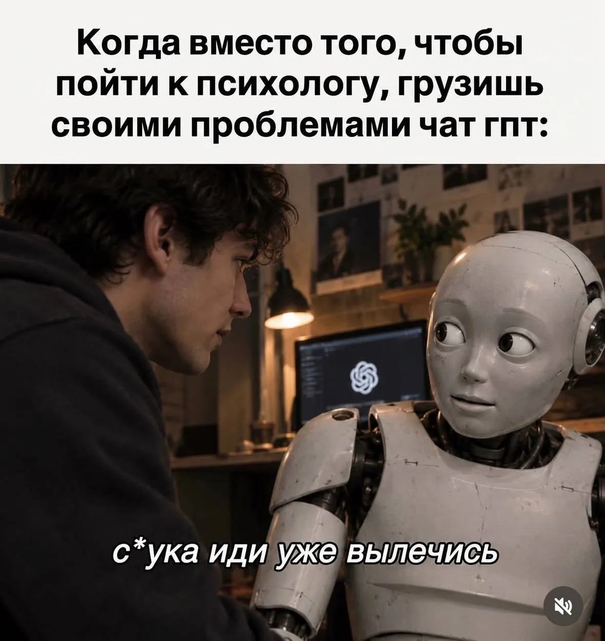Не надо, пожалуйста, думать, что если у вас получается решать свои проблемы через ИИ/го...
