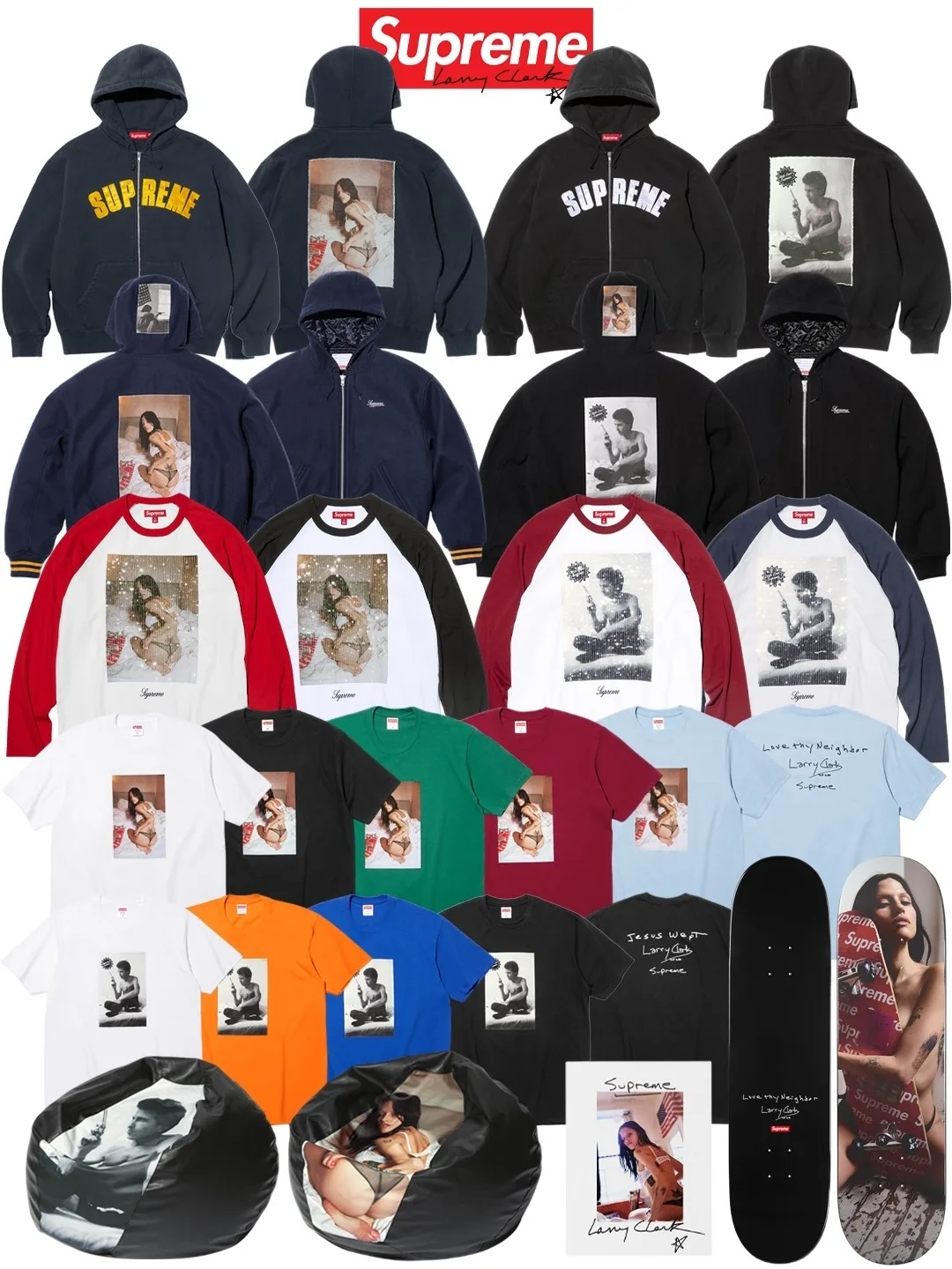 Supreme x Larry Clark в этот четверг 🔥