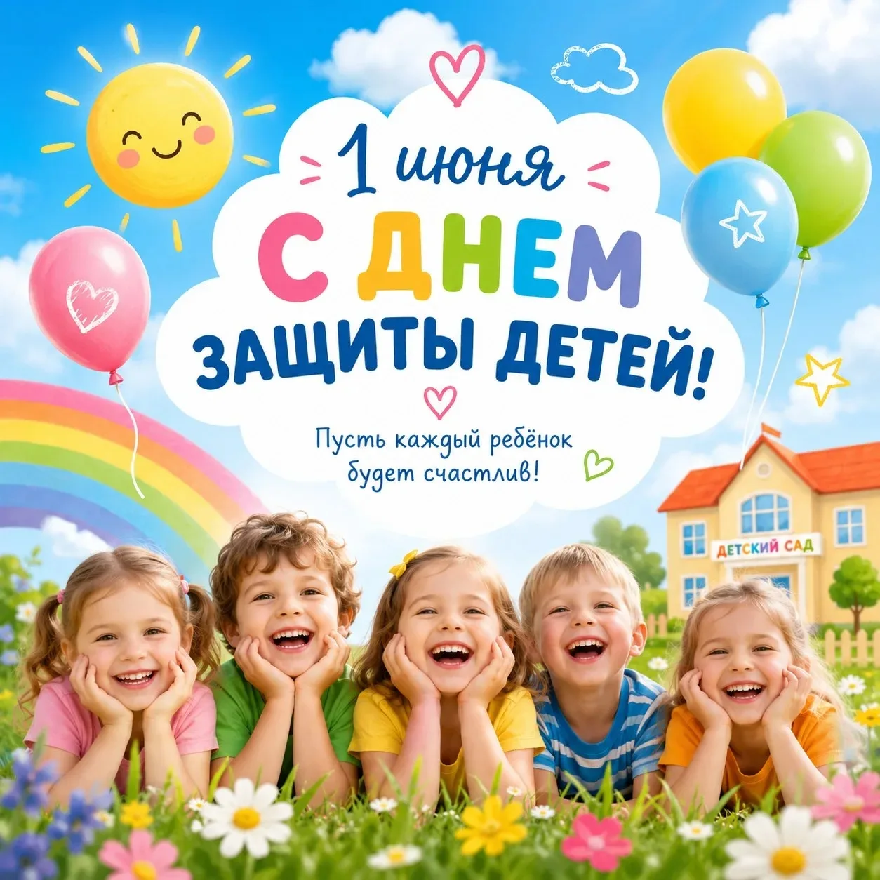 🎉🌈 С Днем защиты детей! 🌈🎉