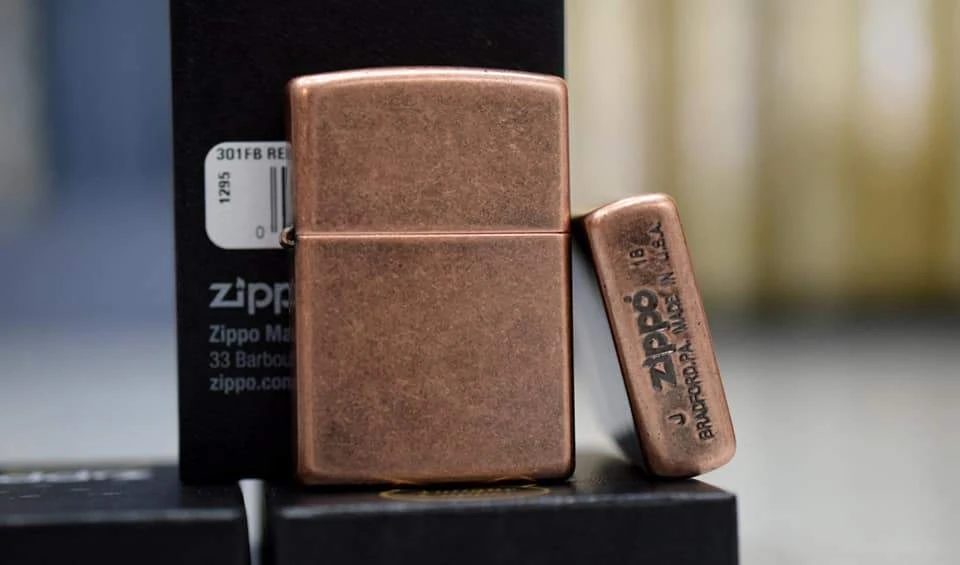 Zippo 301FB Antique Copper.
