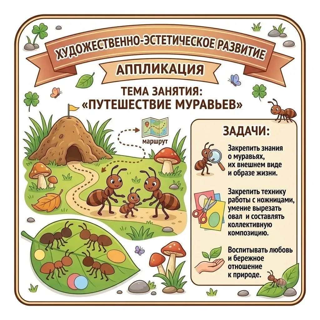 В старшей группе прошло настоящее событие – увлекательное мероприятие  "Путешествие Муравья"! Это бы