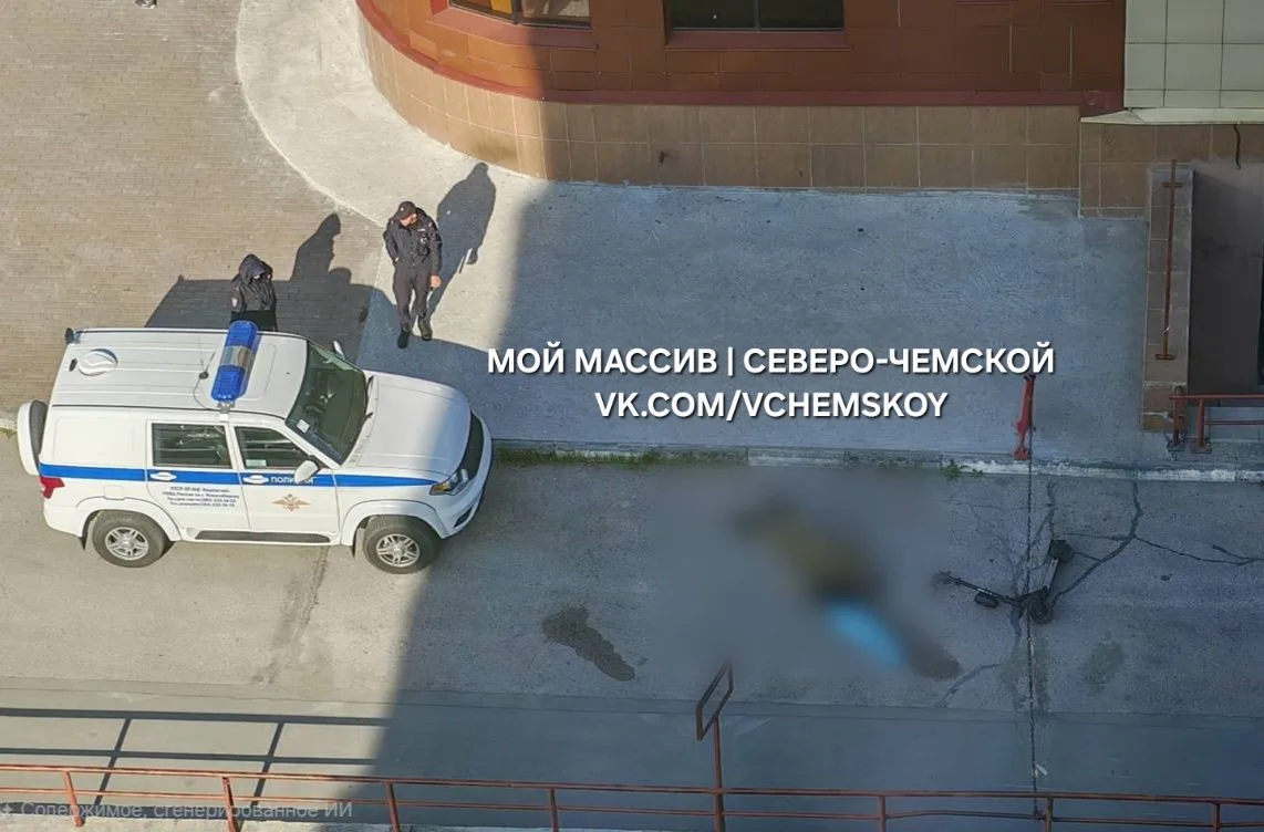 У торгового центра «Магеллан» произошло ДТП с участием электросамоката