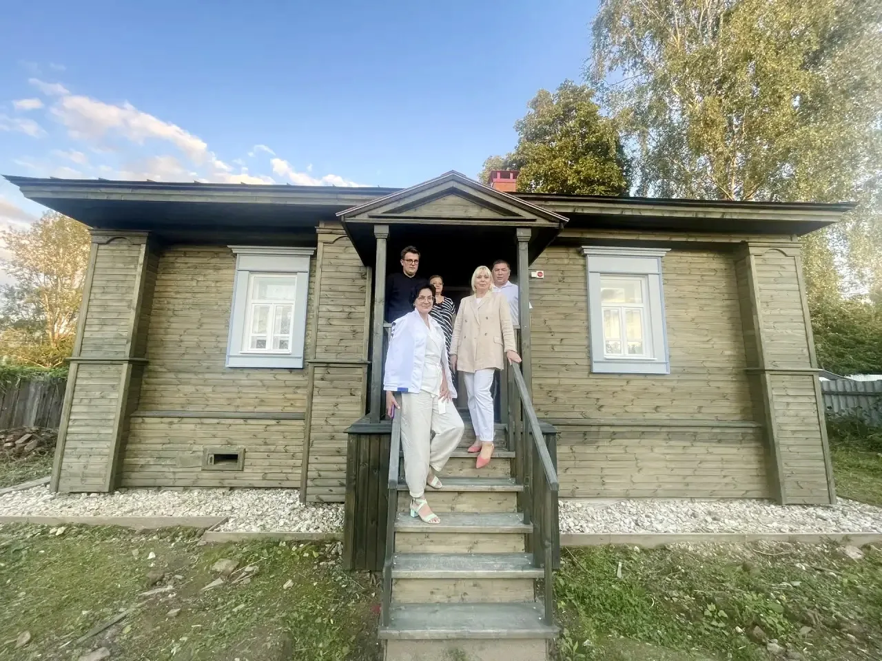 Поездка в Мариинско-Посадский округ не могла пройти без посещения особого места — дома,...