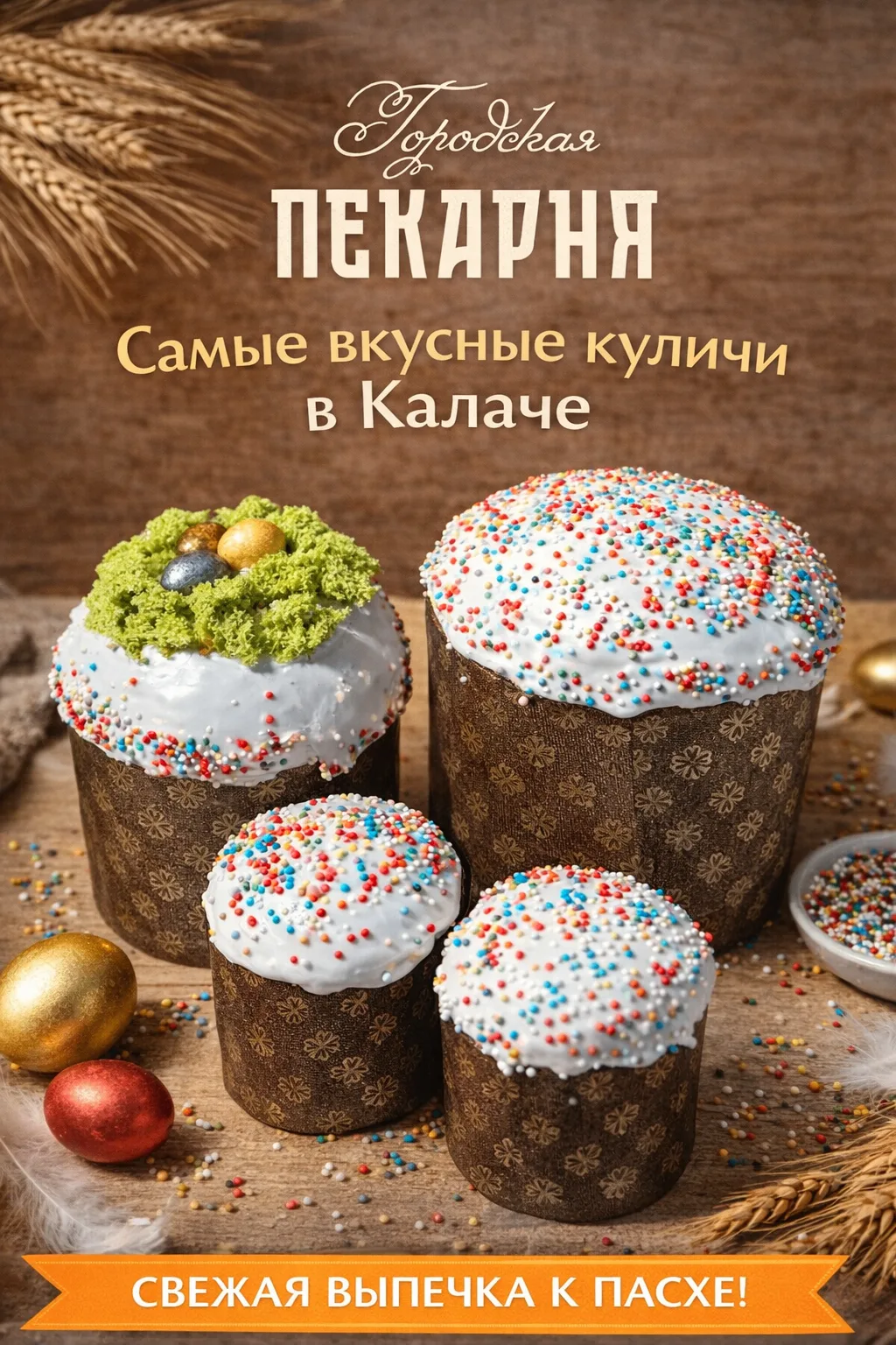 🧁 СВЕТЛОЙ ПАСХИ 🧁