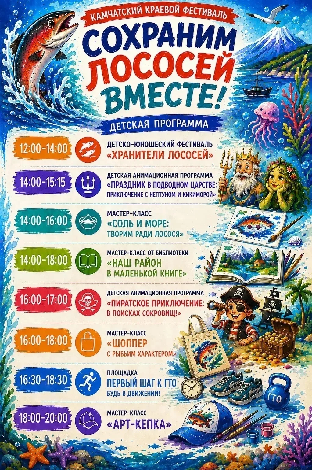 Детская программа фестиваля 29 августа
