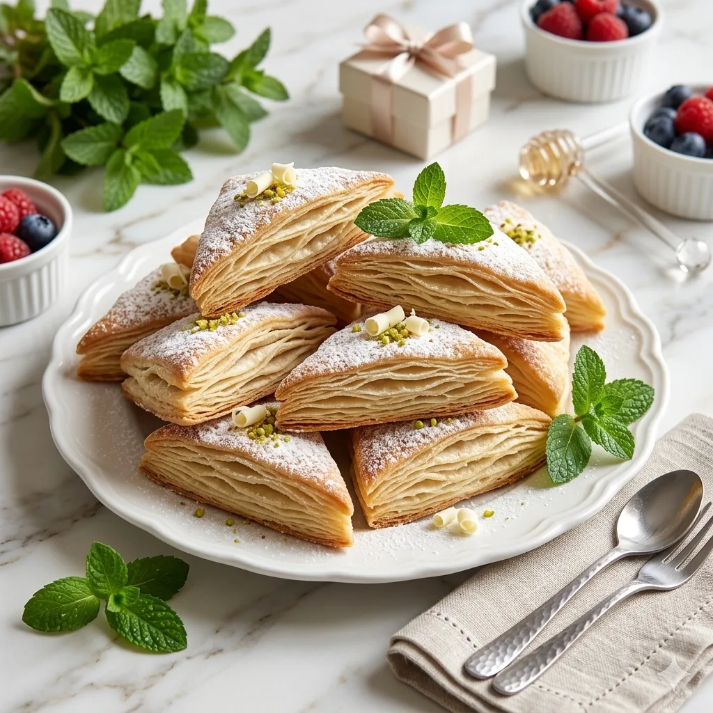🥐 Хрустящие слойки «Наполеон» на кефире

Этот рецепт — настоящая находка! Это своего рода «ленивый»