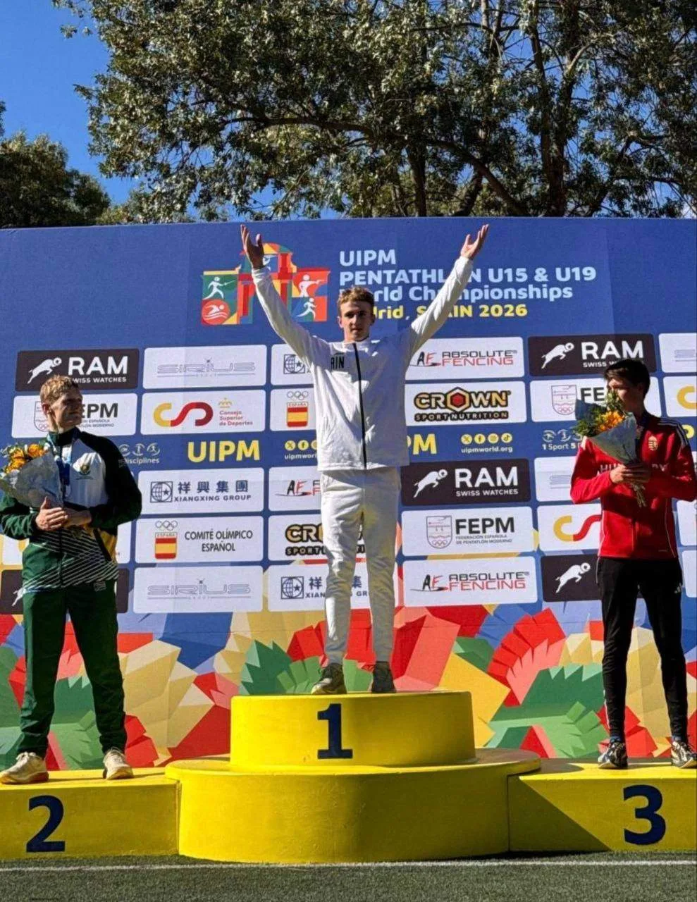 🥇Аким Гнедчик — чемпион мира по пятиборью среди юниоров