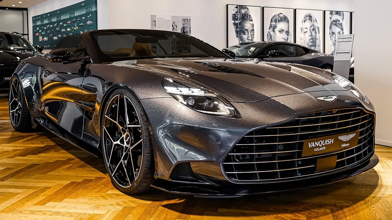 Aston Martin Vanquish Volante 2027: V12 без крыши