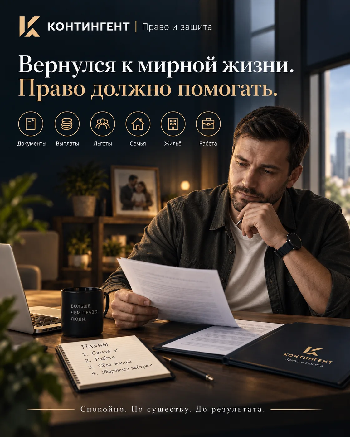 🎖 КОНТИНГЕНТ | Право и защита