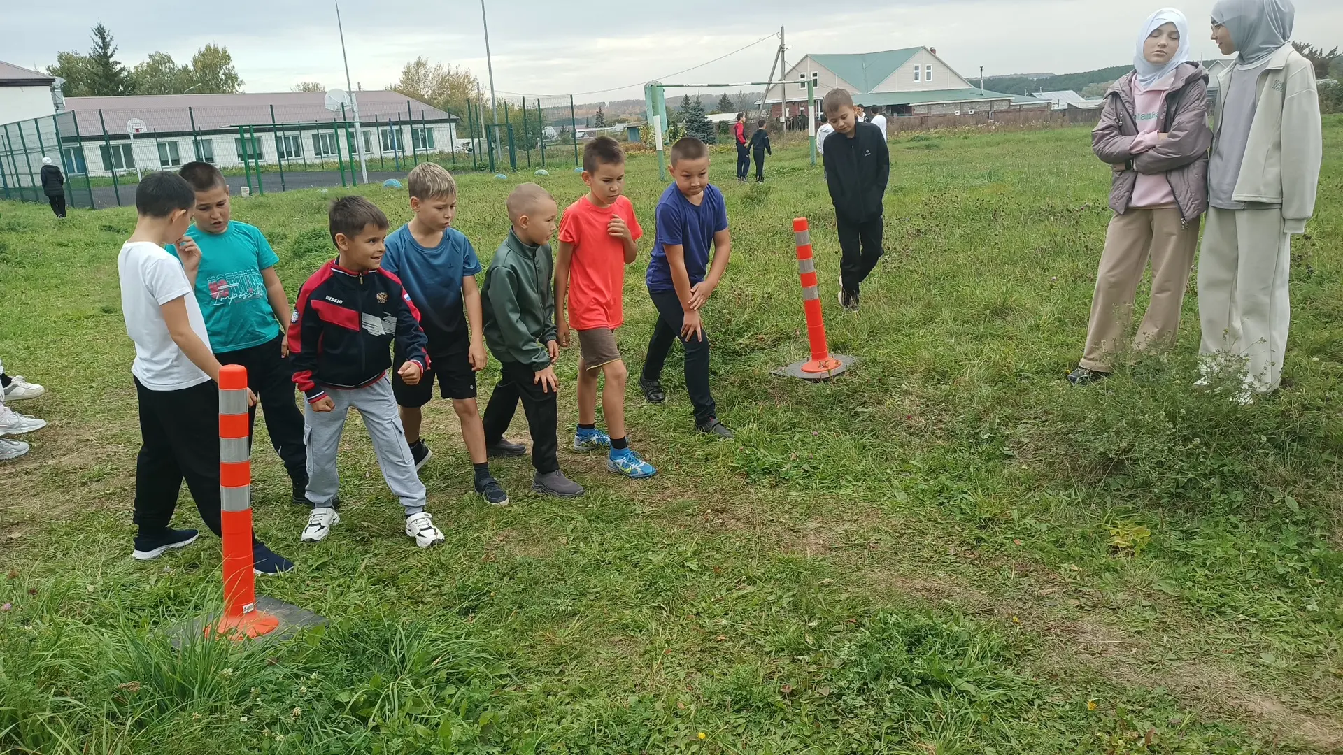 🍂 Спортивная эстафета«Золотая осень» — это было ярко, дружно и спортивно! 🏆
