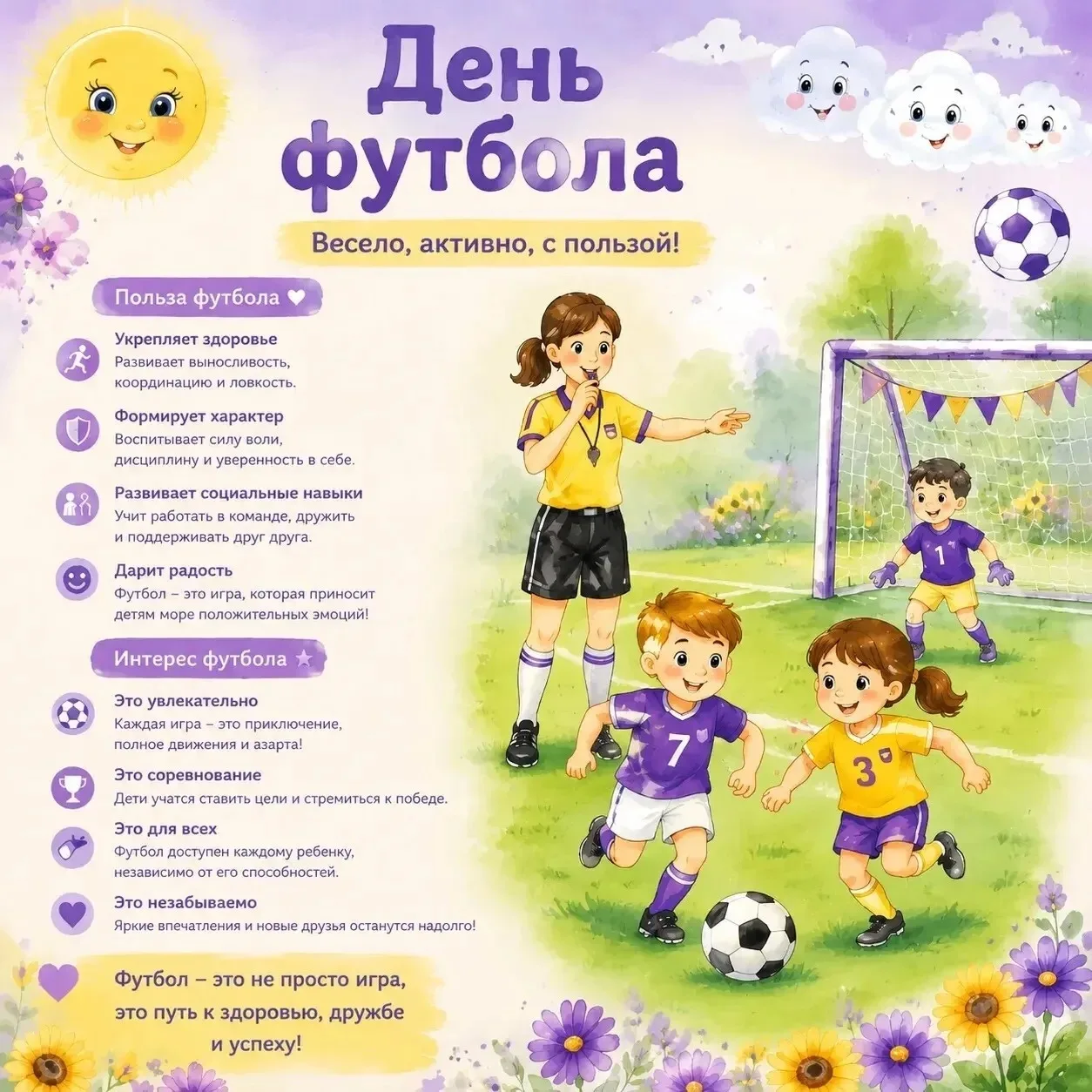 ⚽ День футбола в группе «Капитошки»! ⚽