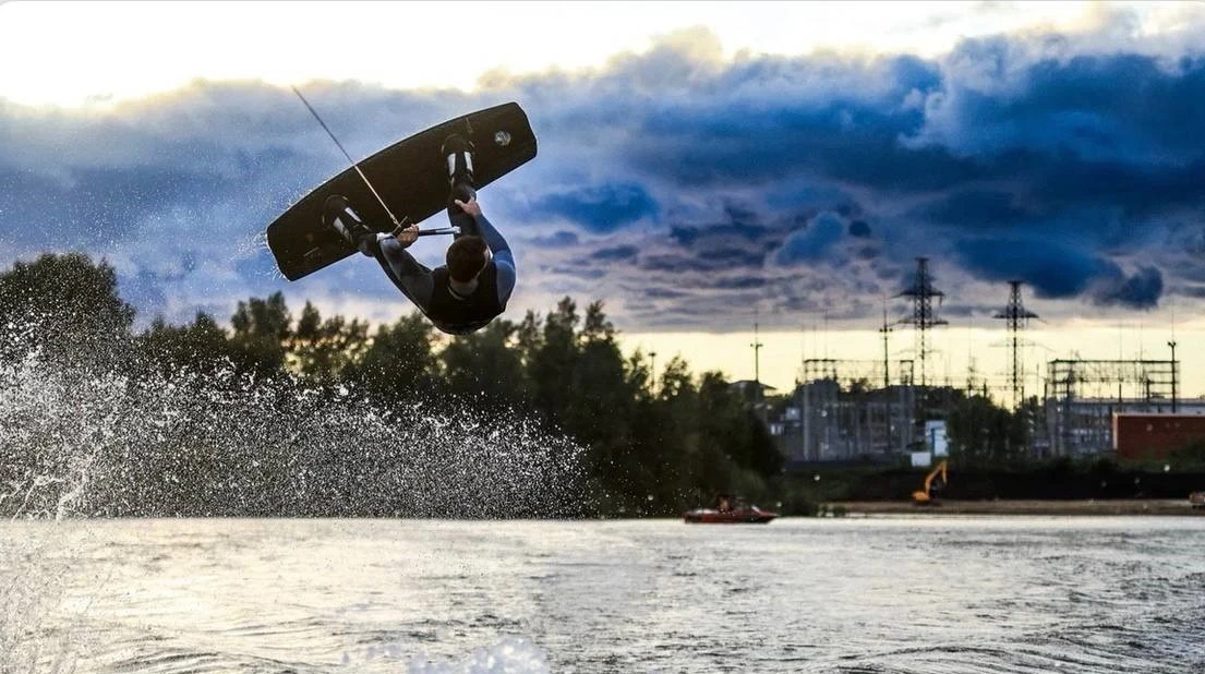 🌊🏄  В Москве прошли Всероссийские спортивные соревнования по воднолыжному спорту
