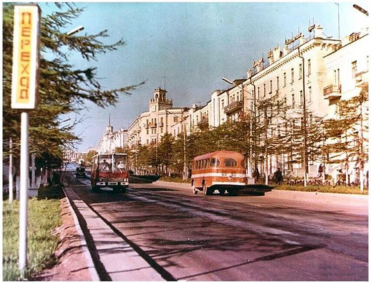 Проспект Ленина, конец 70-х.