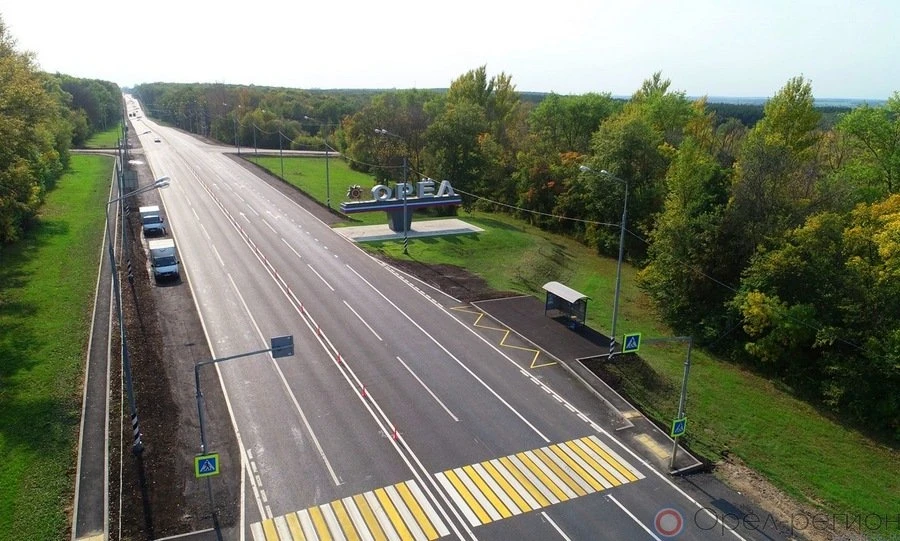 🛣️На Орловщине в 2026 году отремонтируют 13 участков автодорог  Их протяженность — почти 61 км. В ра