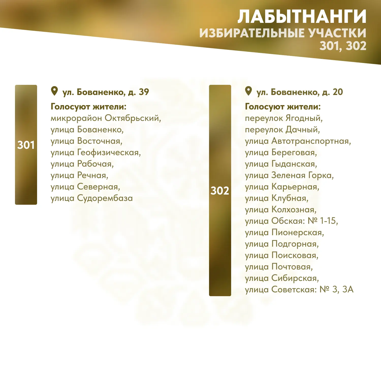 18-20 сентября пройдут выборы депутатов Государственной Думы и Тюменской областной Думы.