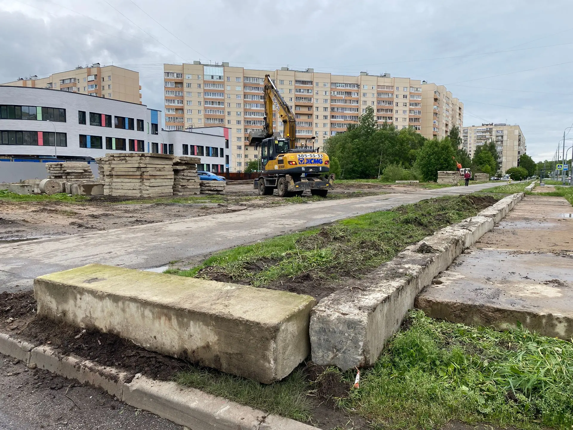 На «Огоньке» на проспекте Энтузиастов начинается строительство взрослой поликлиники на ...