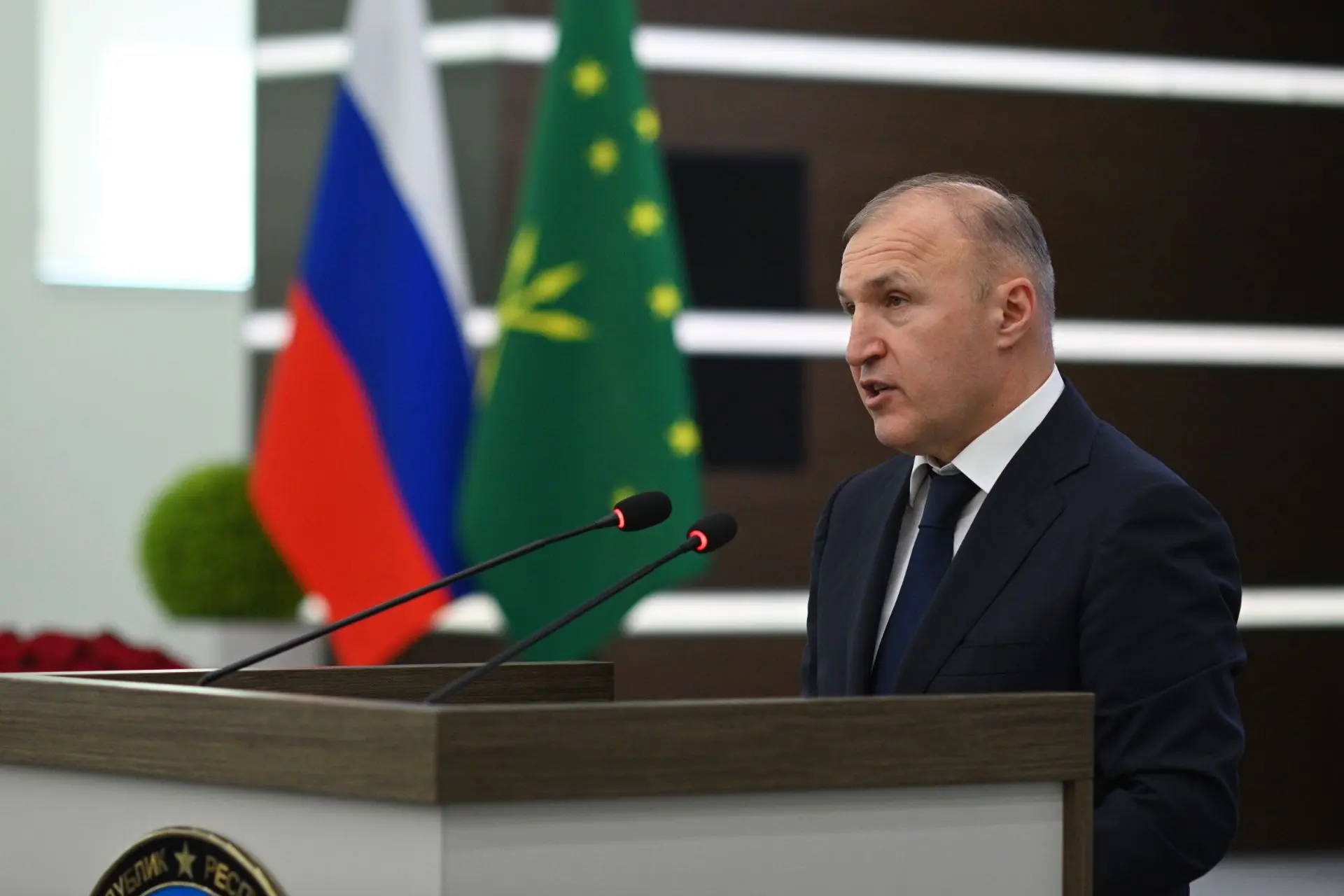 Отчет Главы Республики Адыгея перед депутатами Государственного Совета – Хасэ Республики Адыгея о де