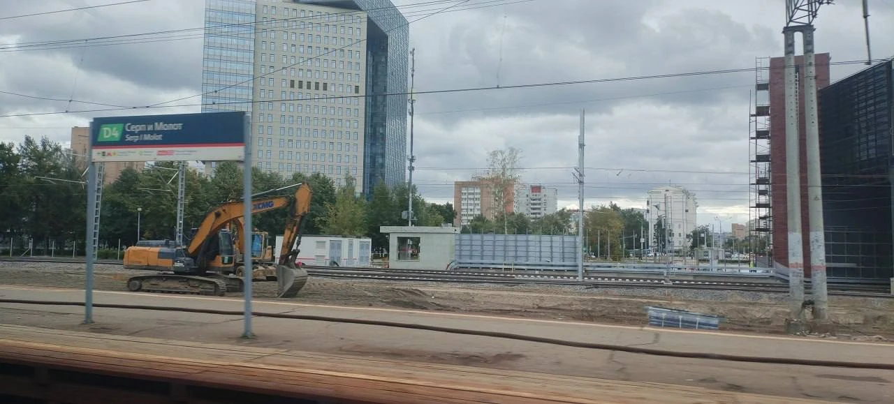 🚉 В Лефортово продолжают реконструкцию станции «Серп и Молот» МЦД-2 и МЦД-4