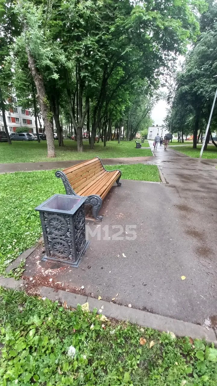 👀 Заменили старые лавочки и урны на новые на аллее вдоль Коровинского шоссе, 7к1. Красота!

Фото: М