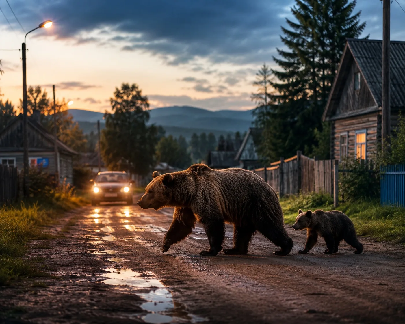 🐻 Сразу несколько медведей замечены в Курагинском округе
