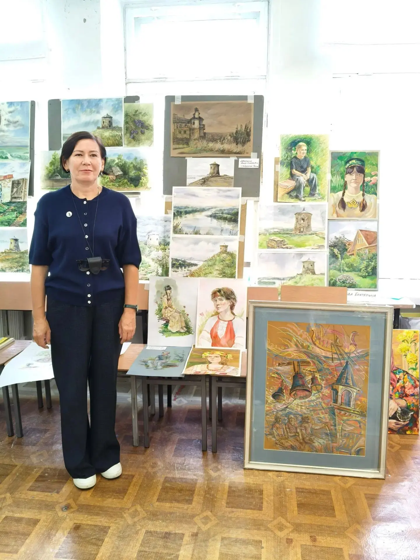 🎨 Хранители истории: наш преподаватель на Всероссийском пленэре! 🎨