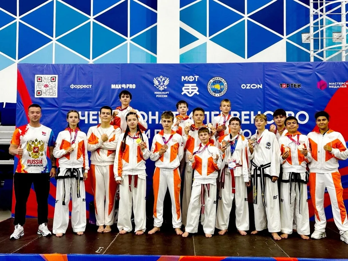 🥋🏆 Калининградские тхэквондисты привезли 22 медали с первенства России по тхэквондо М...