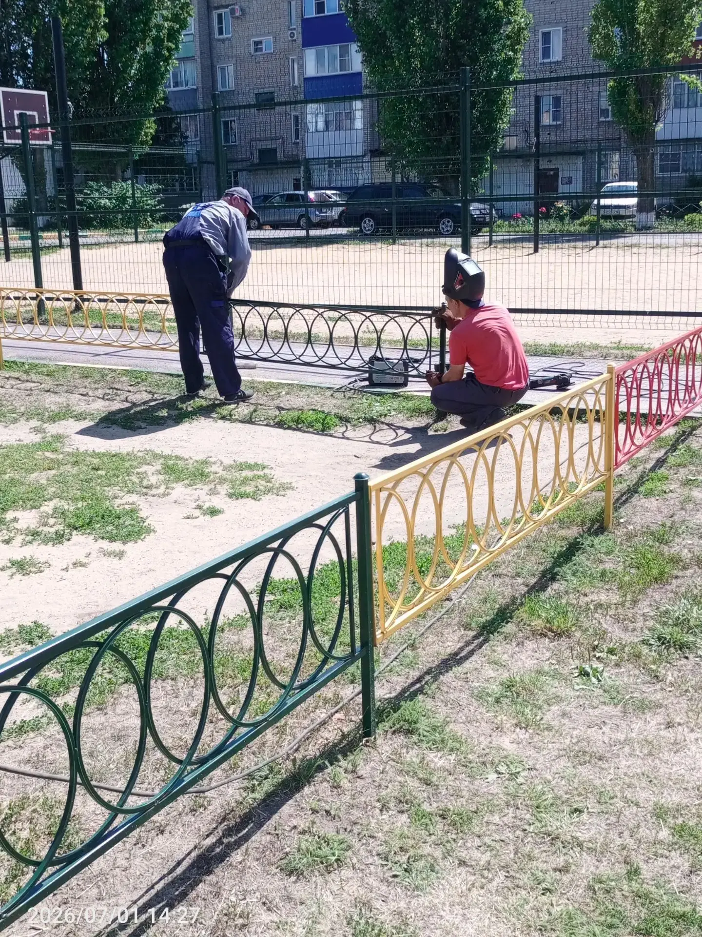 Ремонт детской площадки ул. Заводская д. 50