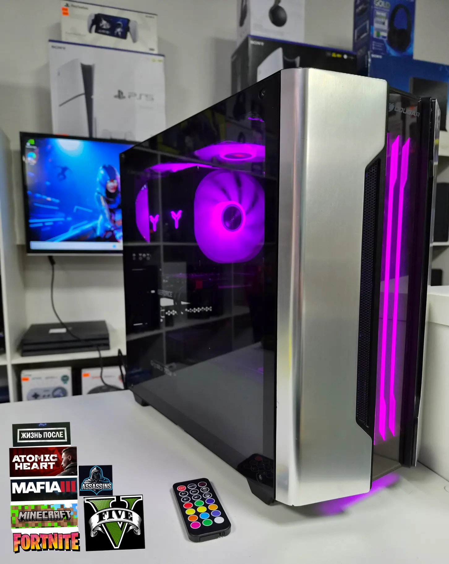 Игровой ПК (RTX 2060 6GB, Ryzen 7 5800X, RAM 16GB, SSD 120GB, HDD 1TB) - 49900 ₽