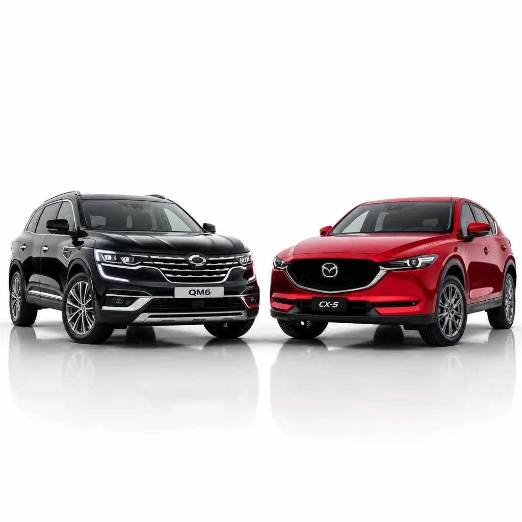 ⚡️ БИТВА ГОРОДСКИХ КРОССОВЕРОВ: RENAULT SAMSUNG QM6 vs MAZDA CX‑5

🔹 Renault Samsung QM6 — «Комфорт