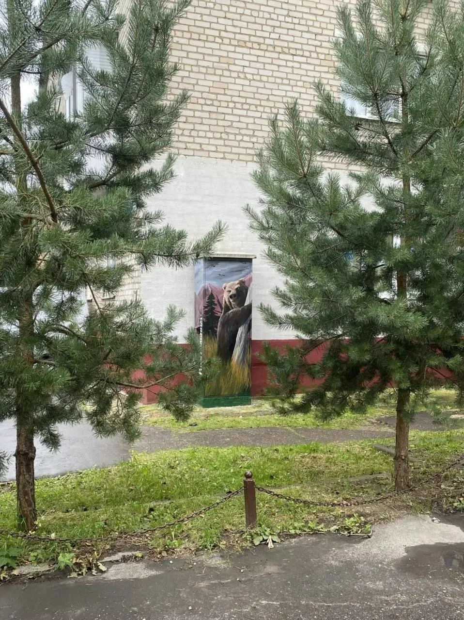 🐻 В центре Можайска появился необычный арт-объект!