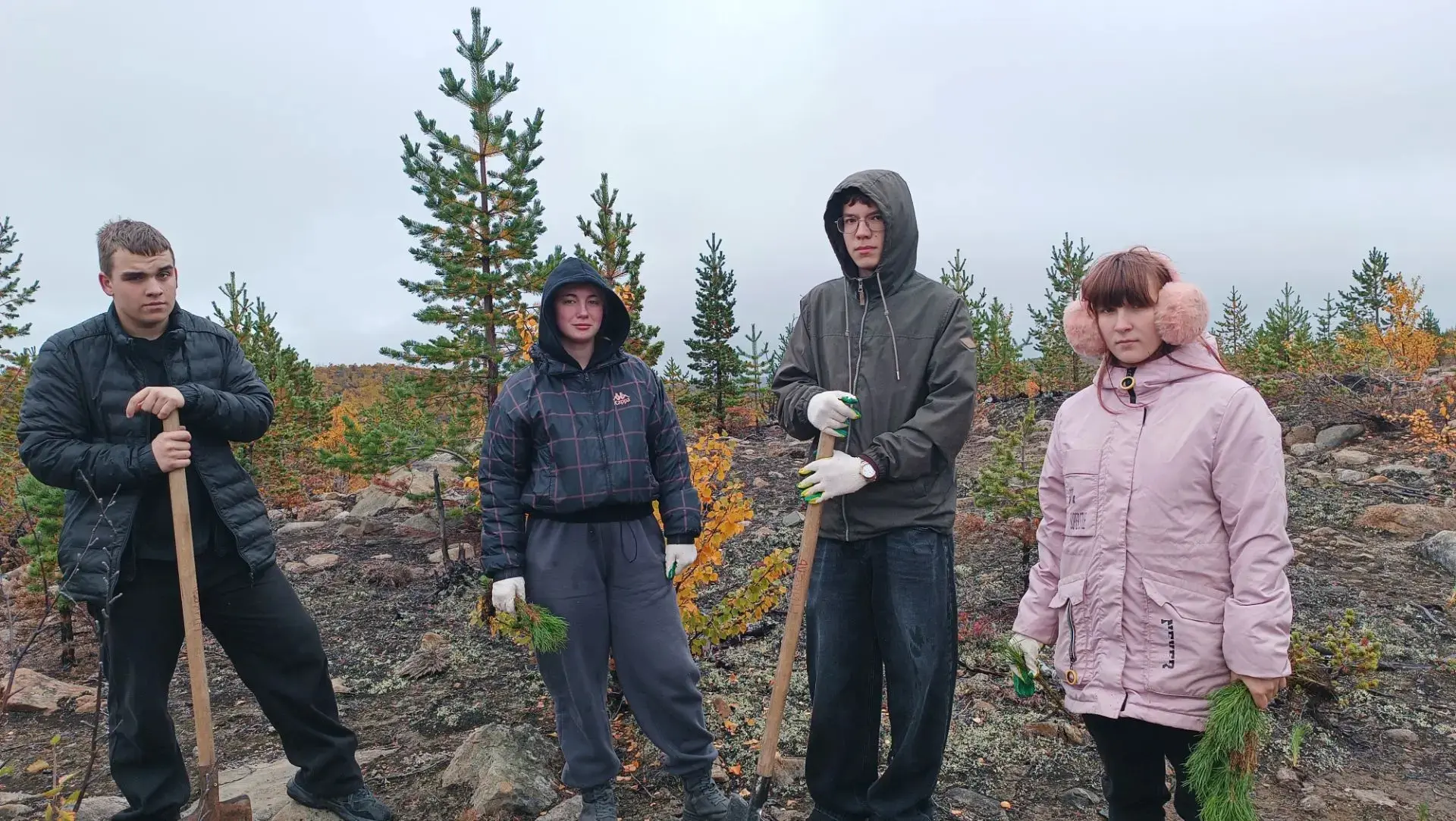 🌲🌳 Зеленый десант: студенты нашего техникума присоединились к акции «Сохрани лес»