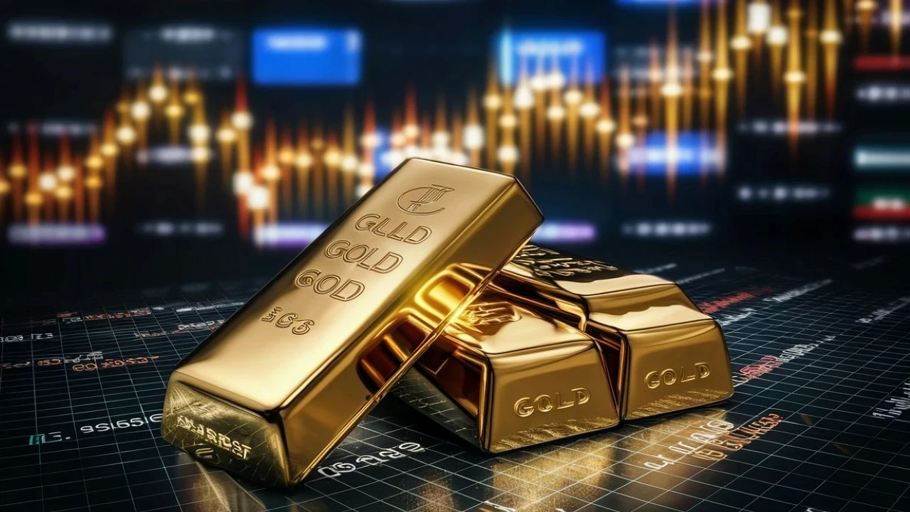 Стоимость золота на бирже падает ниже $4,1 тысячи