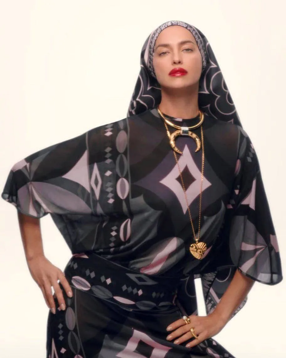 Ирина Шейк в новом кампейне Emilio Pucci