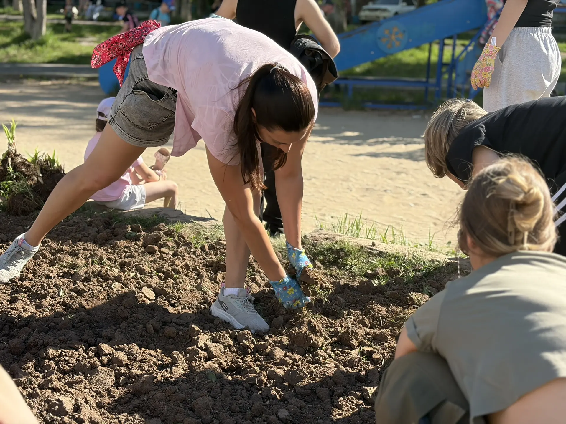 🌼 В Железногорске-Илимском стартовала акция «Вырасти добро»

Сегодня, 11 июня, в детском городке в 