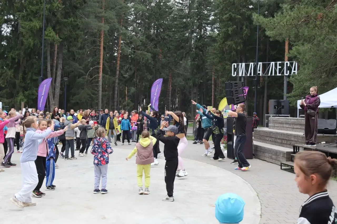 🏃‍♂ В парке «Сила Леса» прошел юбилейный V  забег «Движение Спорта»!
