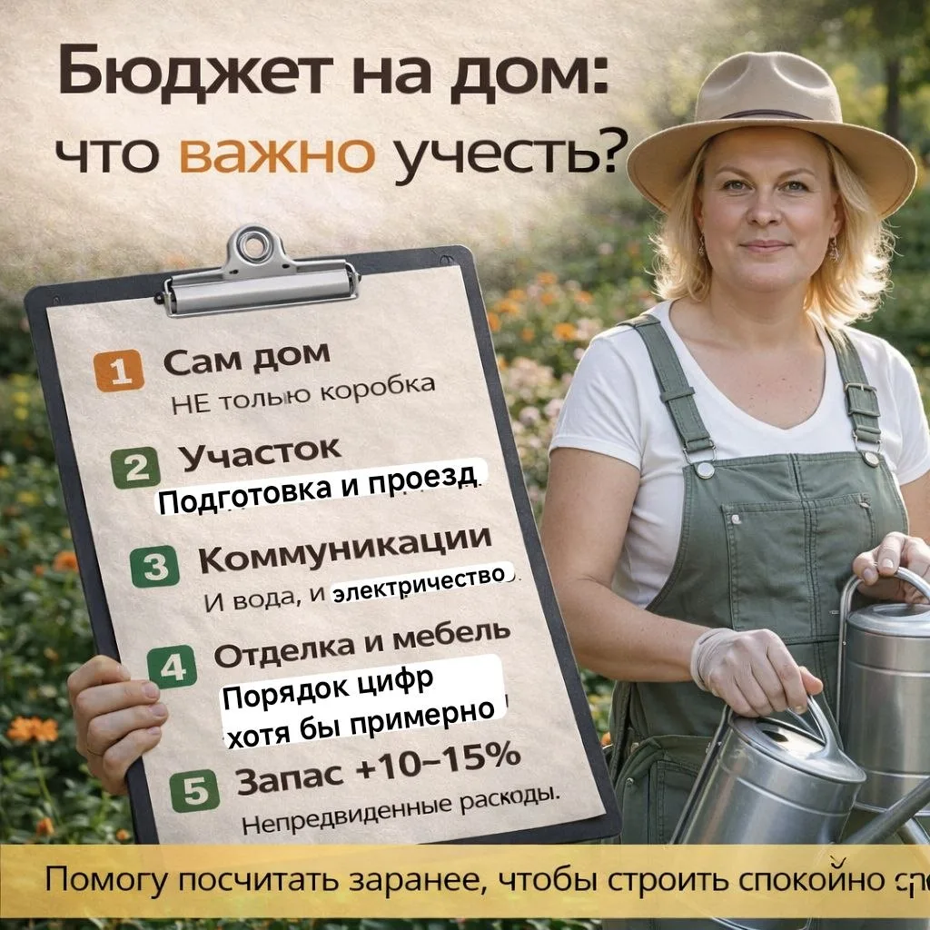 💸 Хотите построить дом без сюрпризов?  Тогда давайте честно про деньги 🙂  Самая частая ошибка — счит