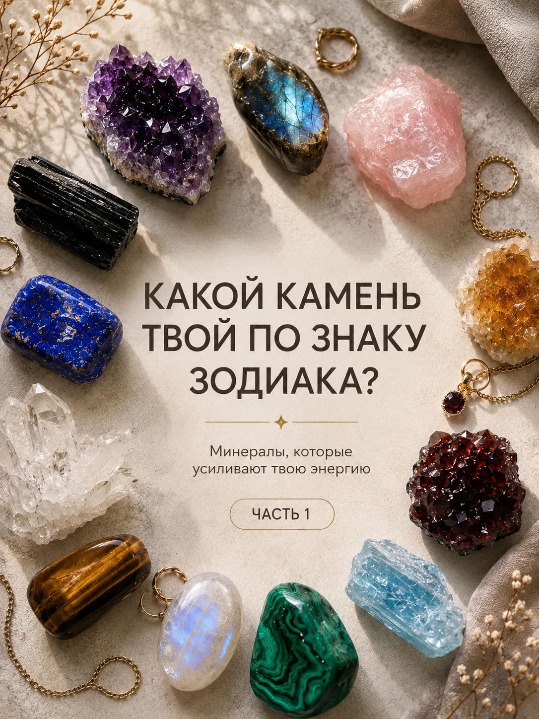 Какой камень подходит вашему знаку зодиака?