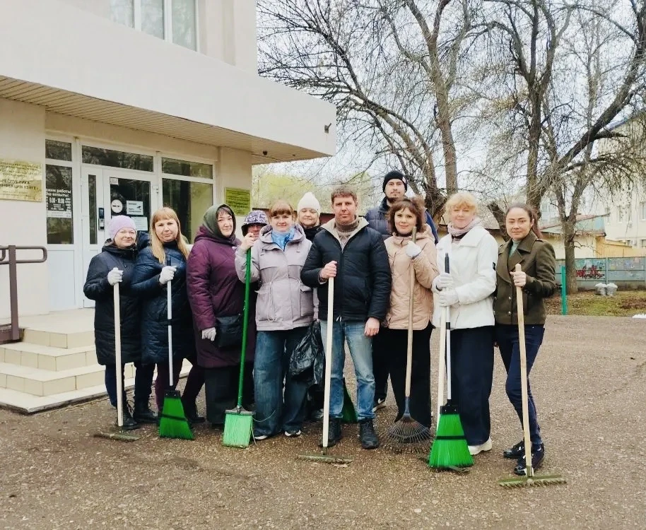 🌿 Сегодня во Всероссийском субботнике сотрудники Республиканского центра дезинфекции в...