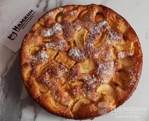 Яблочный пирог "Шарлотка" с корицей 🍎