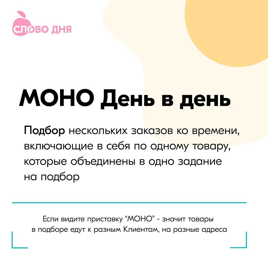 МОНО День в день #СловоДня