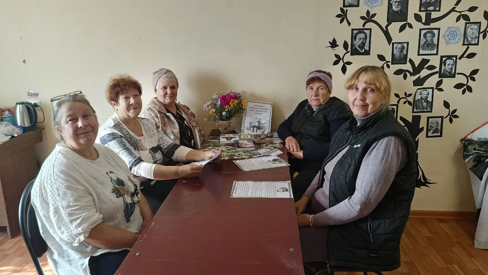 1 октября в Мелекшинской сельской библиотеке прошел вечер воспоминаний "Мудрость поколе...