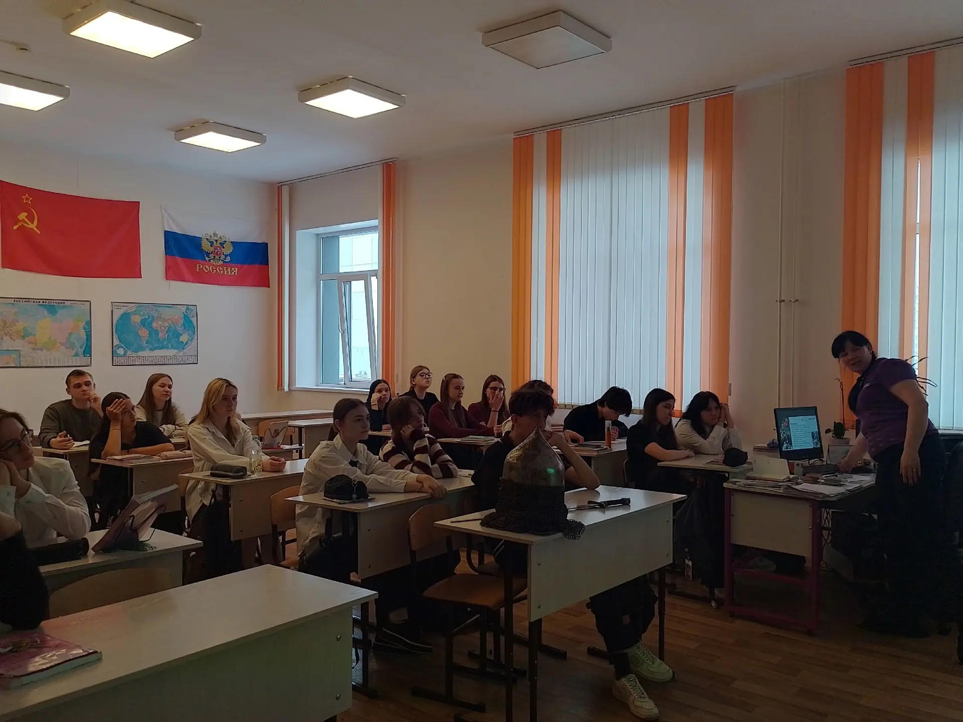 👋🏻17 февраля нашу школу посетили представители городского гражданско-патриотического центра «Витязь»