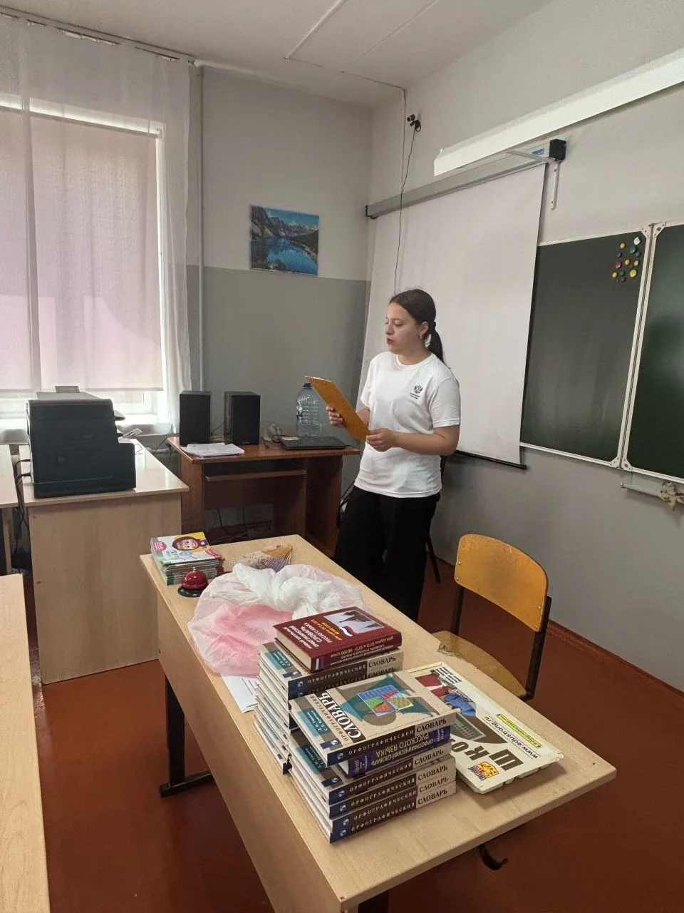 Вчера для нашей молодежи прошел особенный информационный час, посвященный 85-летию Великой Отечестве