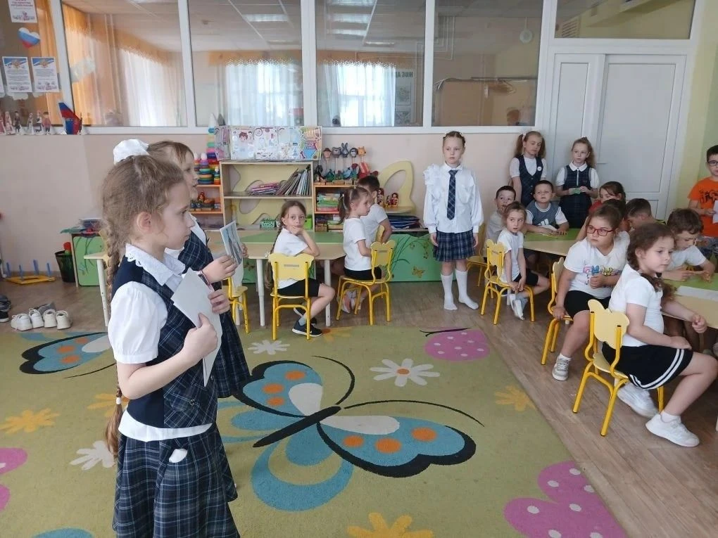 В рамках Всероссийской акции "Орлята-дошколятам", приуроченной ко Дню славянской письменности и куль