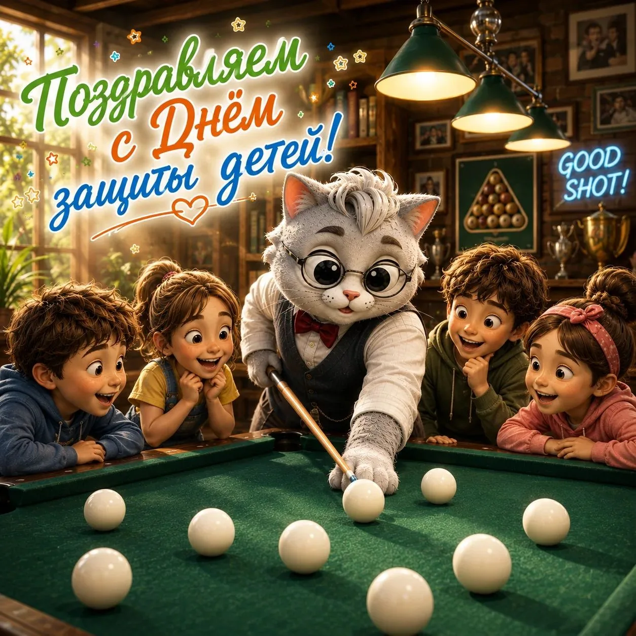 С Международным днём защиты детей! 🌟