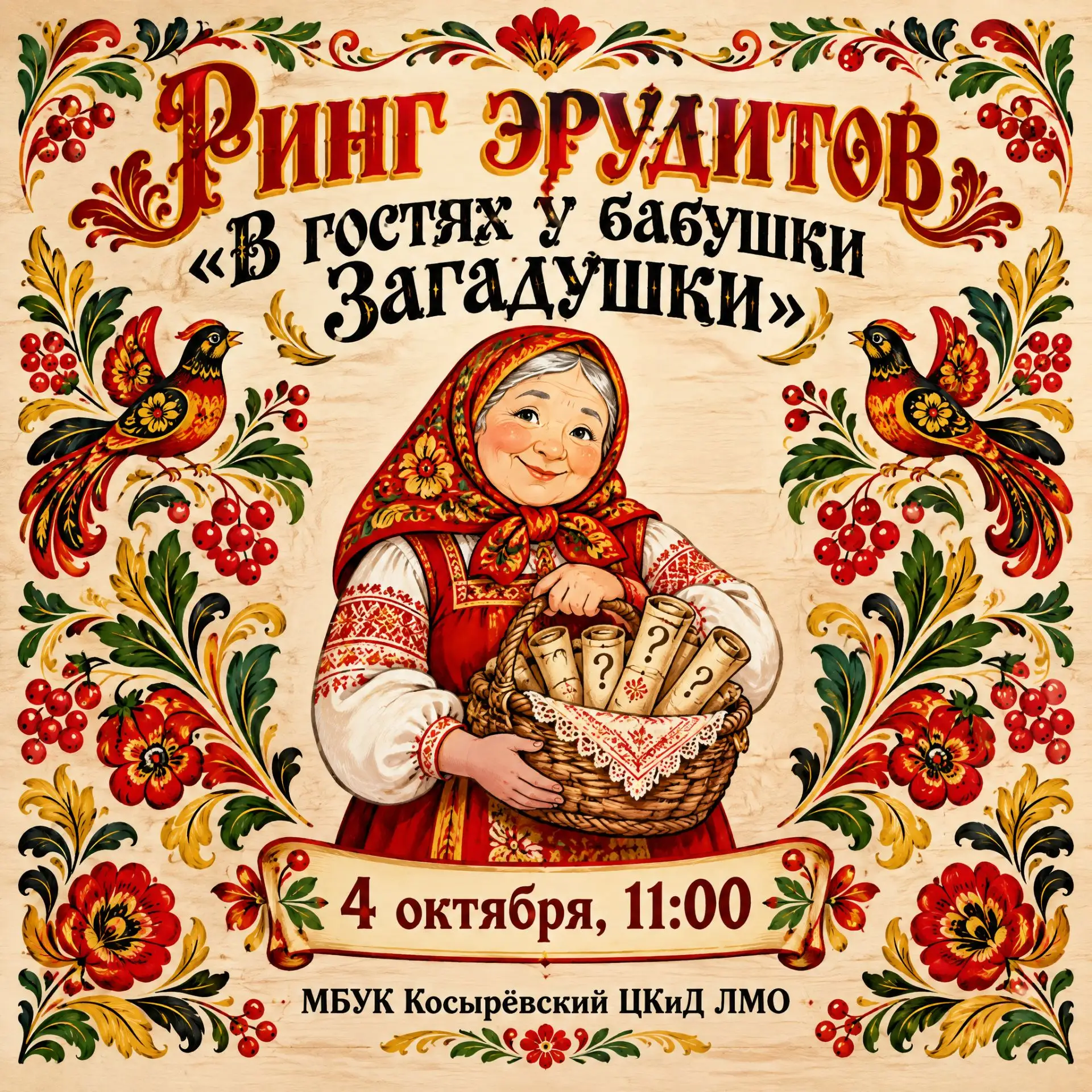 #РингЭрудитов #Загадки #Игра #КосырёвскийЦКиД #Косыревка #ЛипецкаяОбласть  #ЛипецкийОкруг