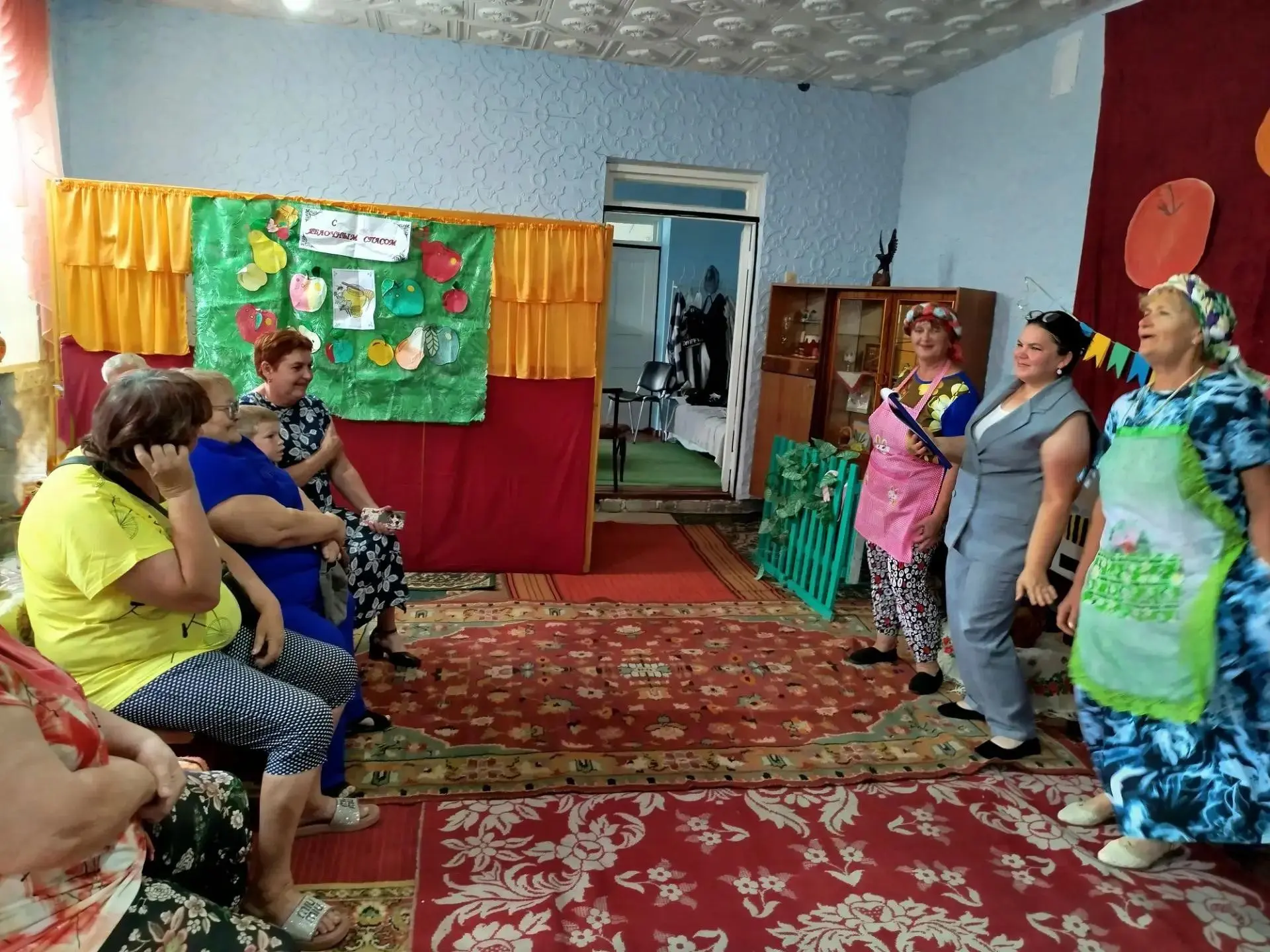 Как весело и душевно прошел Яблочный Спас в Кумачовском СДК! Наша фольклорная программа...